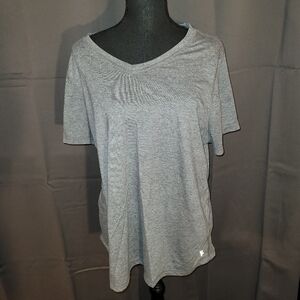 Women's Danskin now Tee. Size 2X. Gray.